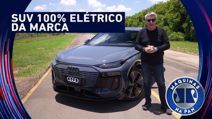Test drive do novo Audi Q6 e-tron | MÁQUINAS NA PAN