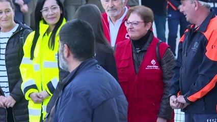 Los reyes muestran su apoyo a Letur (Albacete) tras la tragedia de la DANA