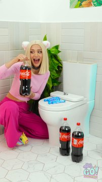 Coke in Toilet? 🚽😂 Mom’s Reaction to This Prank Is Priceless #Funny #Prank