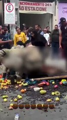 Feirante é preso por policiais militares no centro de Vitória da Conquista