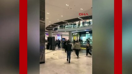 AVM'de kavga çıktı, güvenlik vatandaşın bacağını ısırdı!