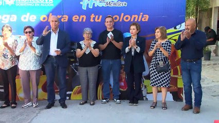 Este lunes el Ayuntamiento de Monclova entregó otra obra de infraestructura urbana;