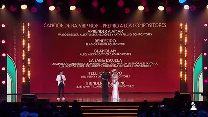 Pablo Drexler, Alberto Escámez López & Nathy Peluso | Mejor Canción de Rap/Hip Hop | Latin Grammys 2025