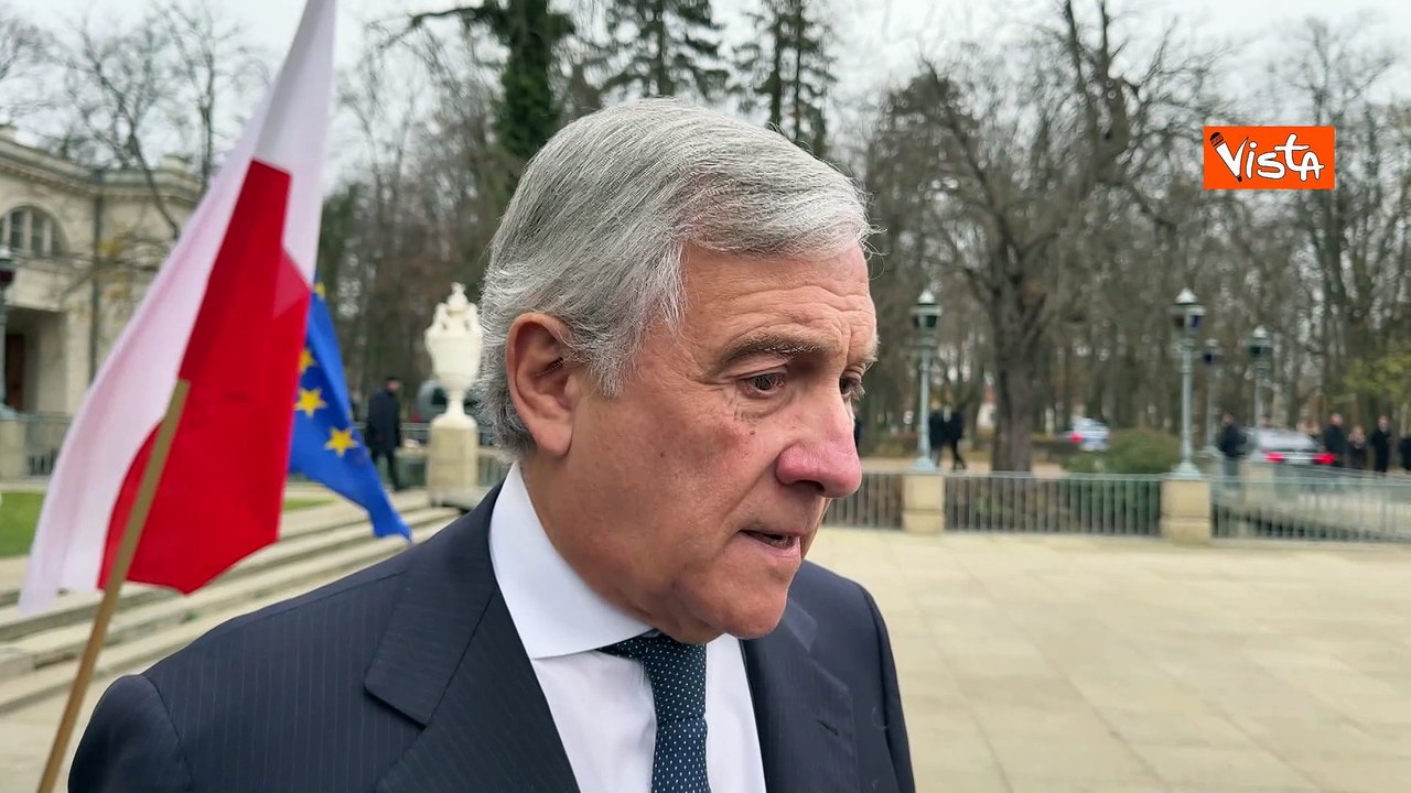 Guerra in Ucraina, Tajani: "La nostra posizione ? la stessa le armi italiane solo per la difesa"