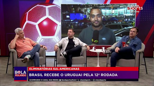 BRASIL RECEBE O URUGUAI PELAS ELIMINATÓRIAS: WILLIAM TALES TRAZ TODAS AS INFORMAÇÕES | BOLA ROLANDO