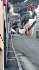 Incendio ferretería La Orotava