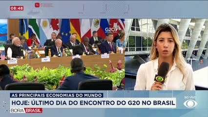 Último dia do G20 no Rio terá transição da presidência para a África do Sul