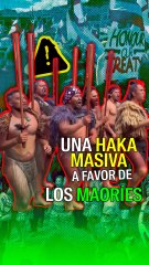 Más de 42 mil se manifestaron en Nueva Zelanda a favor de los maoríes