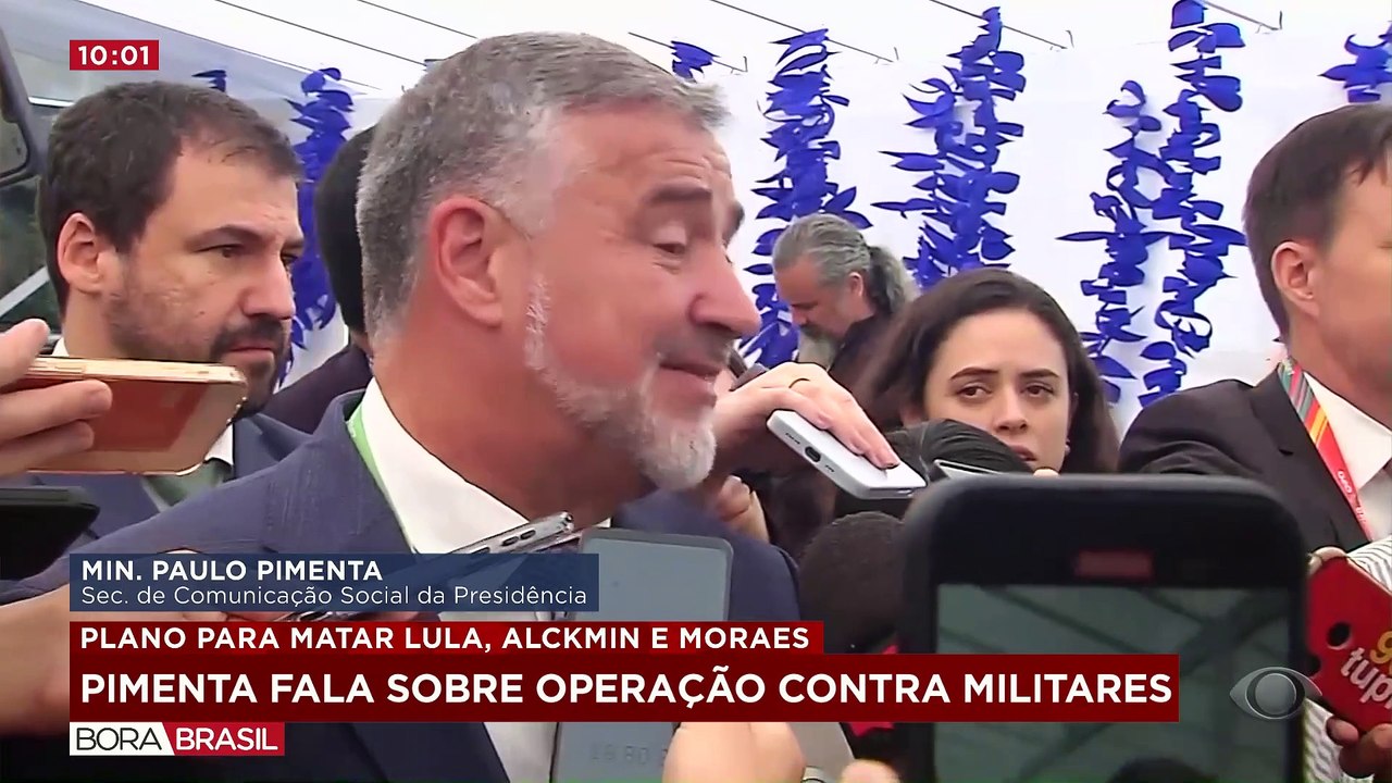 Ministro Paulo Pimenta comenta operação contra militares: "Não podemos falar em anistia"