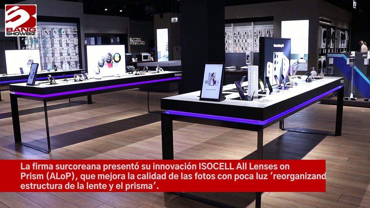 Presenta Samsung nueva tecnología de cámara con teleobjetivo