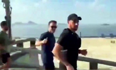 Macron corre na orla de Ipanema antes de encerramento do G20
