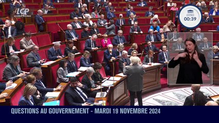 Questions au Gouvernement - Questions au Gouvernement du mardi 19 novembre 2024