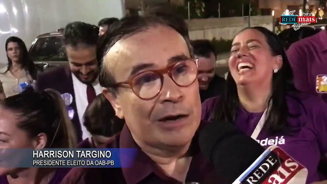 Harrison Targino é reeleito presidente da OAB-PB: A advocacia paraibana deu um claro recado
