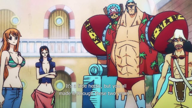 The Straw Hats Ready to Departure | One Piece Fishman Island Remastered 2