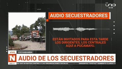 audio secuestradores