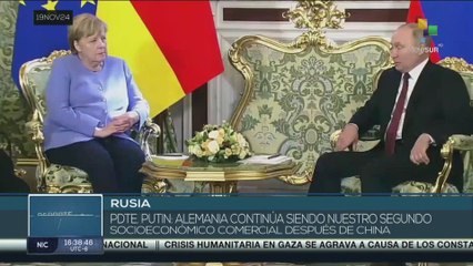 Rusia y Alemania conversan futuros escenarios para su relación política