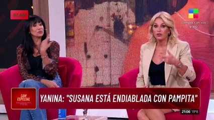 Susana está ENDIABLADA con Pampita tras la entrevista en su programa