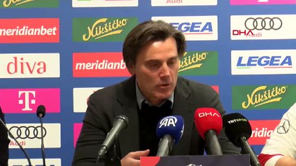 Montella'dan Karadağ yenilgisi sonrası ilk sözler