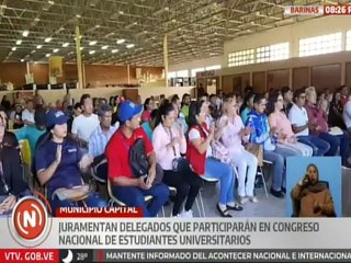 Barinas | Autoridades regionales juramentan a delegados que  participarán en la Fveu