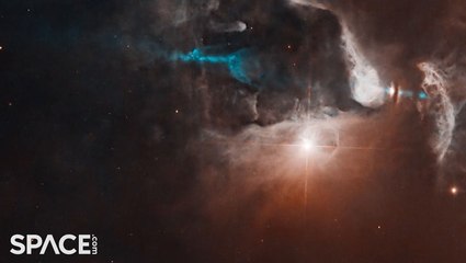 Jets From A Forming Star 'Blast Across Space' -  Amazing Hubble Imagery