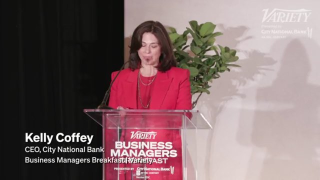 Kelly Coffey Opening Remarks | Variety Business Managers Breakfast