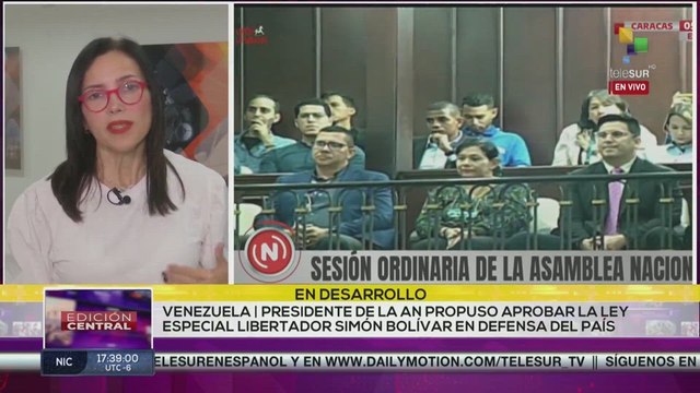 Presidente de la Asamblea Nacional de Venezuela propuso ley especial Libertador Simón Bolívar