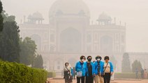 What cities in India and Pakistan look like after toxic smog spreads