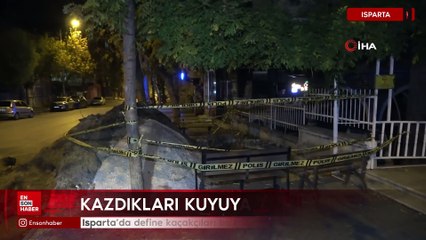 Isparta'da define kaçakçıları belediye personeli kılığına girdi