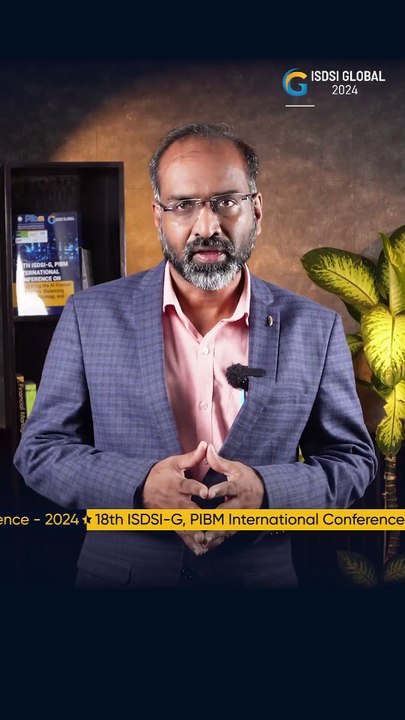 Get Ready to Dive Deep into AI & Sustainability in the 18th ISDSI-G Conference   PIBM Pune