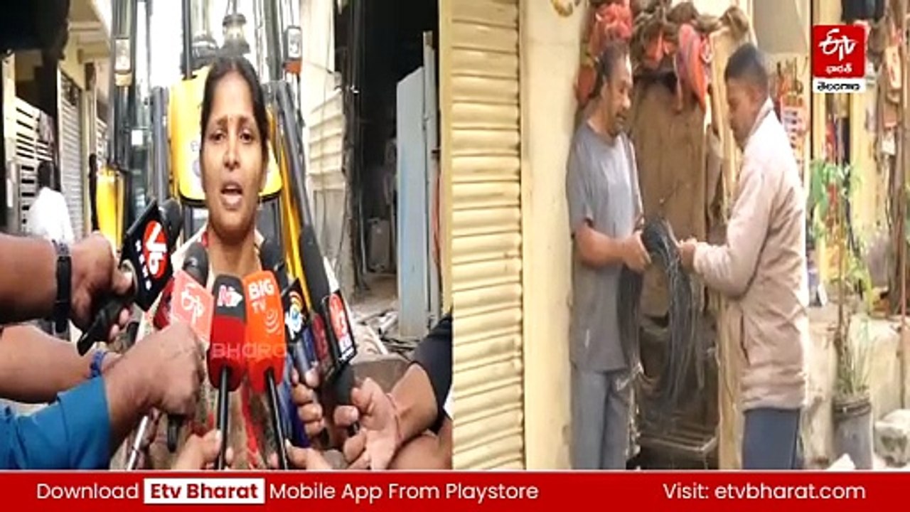 గచ్చిబౌలికి చేరుకున్న హైడ్రాలిక్ యంత్రాలు - ఏ క్షణమైనా ఒరిగిన బిల్డింగ్ కూల్చివేత