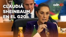 Estas fueron las propuestas de Claudia Sheinbaum en su primera Cumbre G-20 en BrasilI Todo Personal