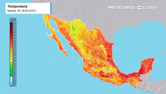 Por fin llega aire polar a México, generando zonas con ambiente frío, lluvias, heladas, nevadas y fuerte viento