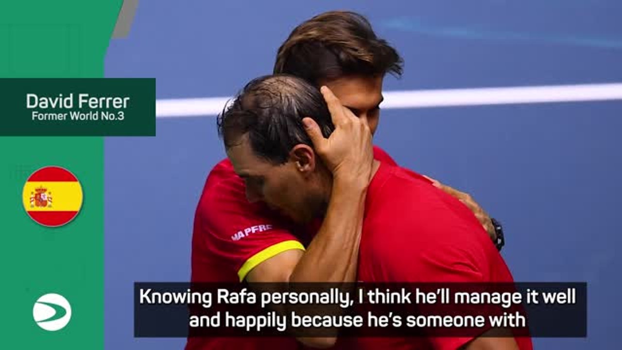 Ferrer confident Nadal will be content in retirement