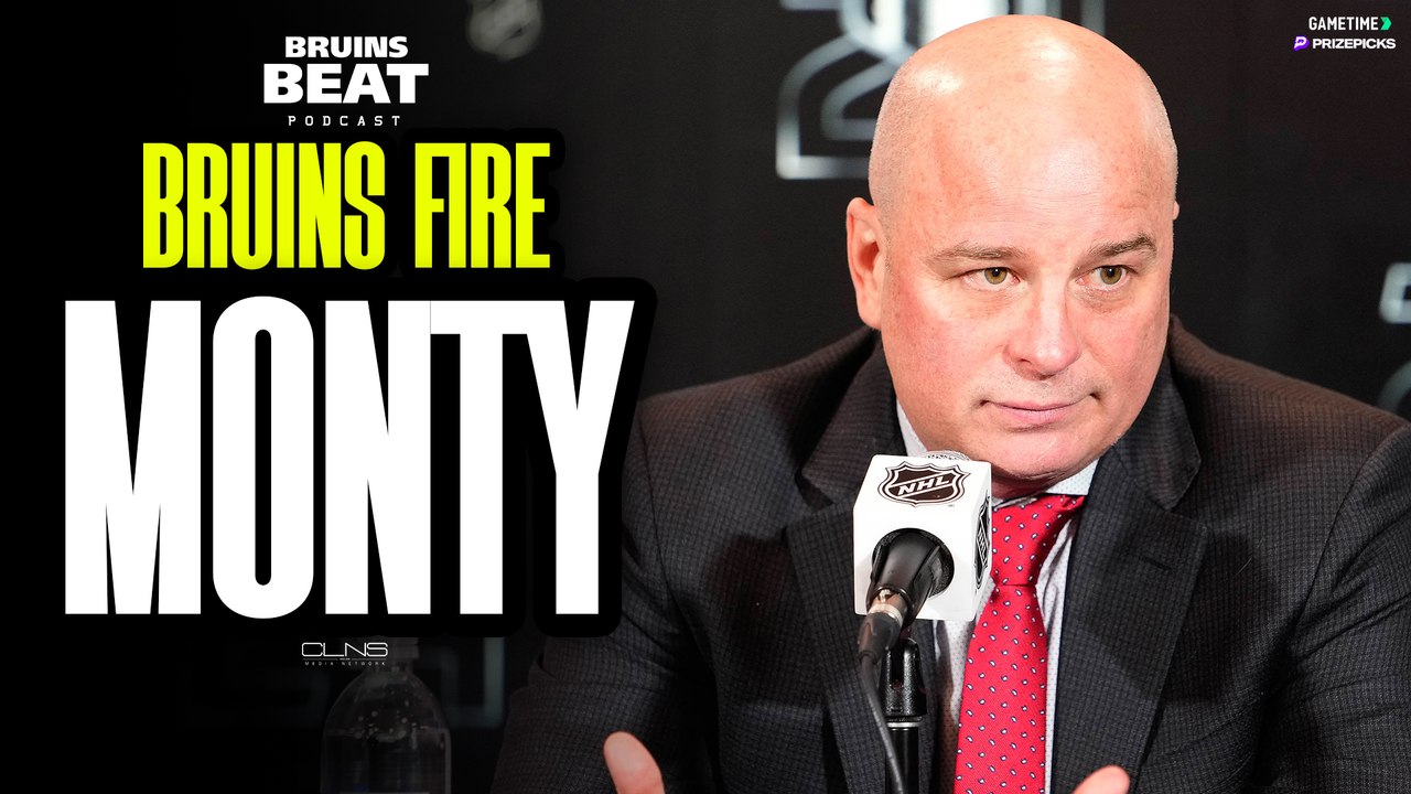 Bruins FIRE Jim Montgomery | Bruins Beat LIVE