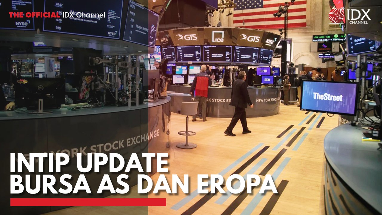 Intip Update Bursa AS dan Eropa