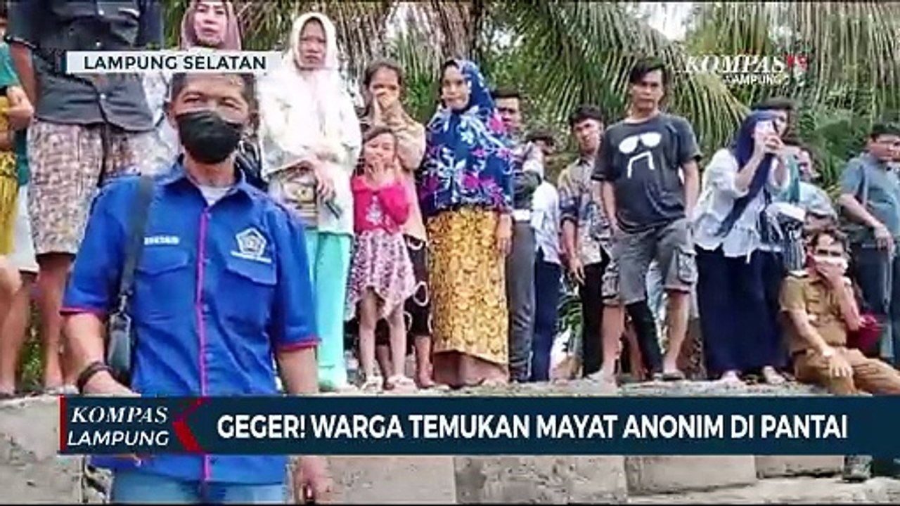 Geger! Warga Temukan Mayat Anonim di Pantai