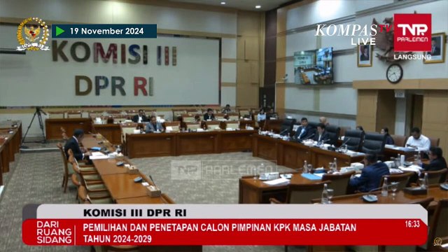 [FULL] Jawaban Capim KPK Djoko soal Kortas Tipikor Saat Fit and Proper Test