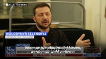 Selenskyj: Bei Einschnitten bei US-Militärhilfe 