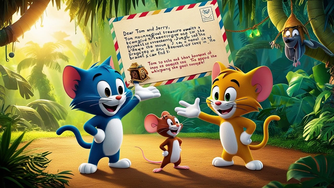 Tom and Jerry Adventure || Bedtime Stories For Kids || Cat and Mouse Cartoon