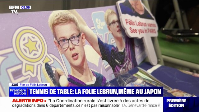 Tennis de table: la Lebrun Mania s'empare du Japon pour les WTT Finals