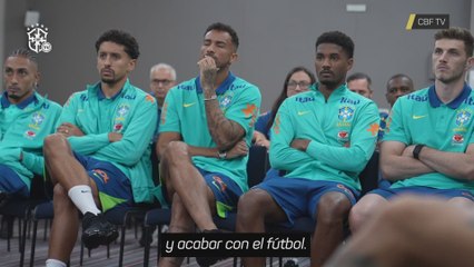 El protocolo antirracista que implementó Brasil en su partido vs Uruguay