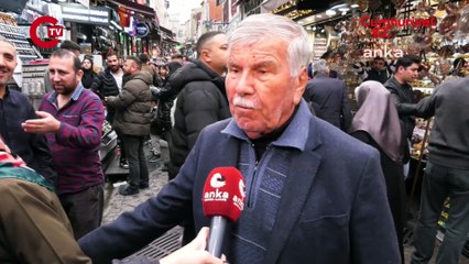 Mahmutpaşa'da yurttaşın kriz isyanı Paranın olmadığı yerde ne yapabilirsiniz 23 yaşında saçım bembeyaz oldu