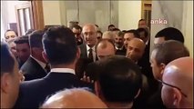 CHP Milletvekilleri ile İçişleri Bakanı Yerlikaya'nın karşı karşıya geldiği an: