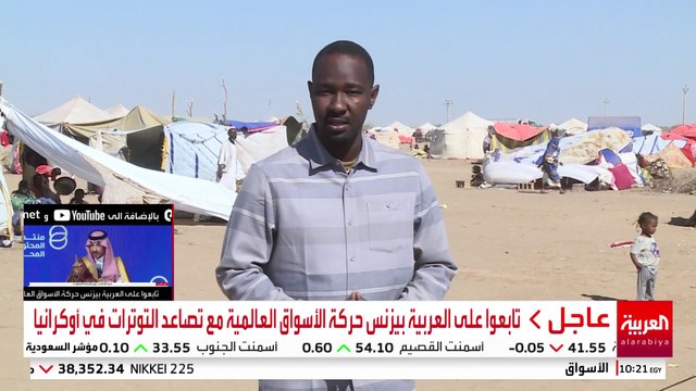مخيم شندي في انتظار الإغاثة.. يضم النازحين من ولاية الجزيرة بعد هجوم الدعم السريع