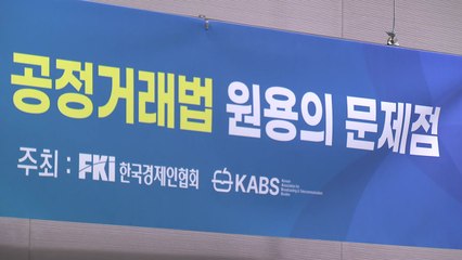 [기업] "대기업집단 규제 강화될수록 시가총액 증가율 하락" / YTN