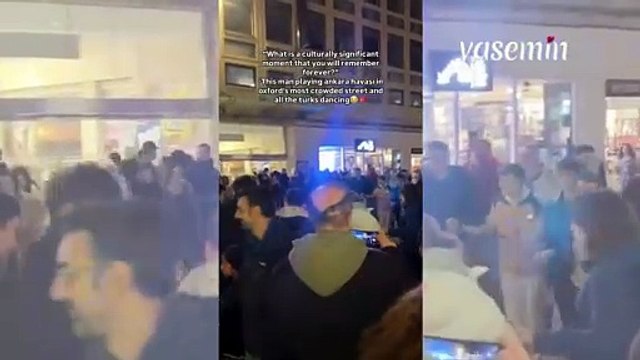 İngiltere sokaklarında Ankara Havası! Türkler dans etmeden duramadı: Hassas noktamız