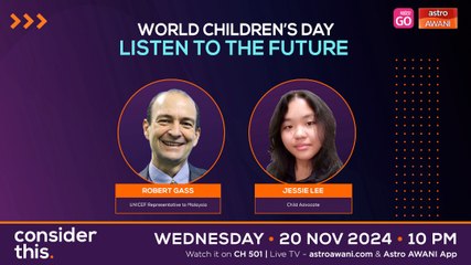 Consider This: World Children's Day — Listen to the Future