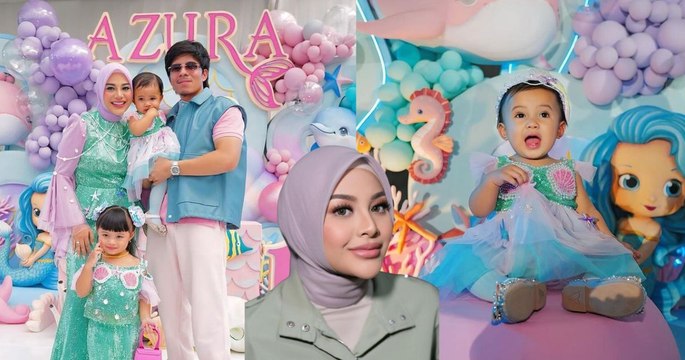 Cucu Krisdayanti Genap Usia Setahun, Majlis Birthday Azura Atta Meriah!
