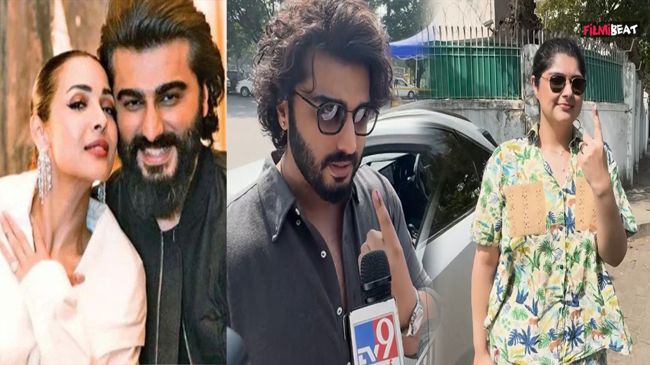 Maharashtra Elections 2024: Malaika से Breakup के बाद बहन Anshula के साथ Arjun Kapoor ने डाला Vote
