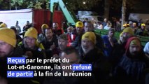 Agriculteurs: Karine Duc et José Pérez expulsés de la préfecture par la police